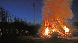 Heimatverein Rinkerode Osterfeuer bei Hemkemeyer